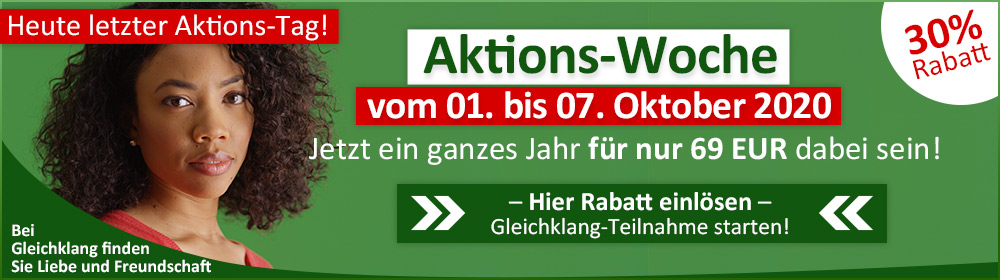Partnersuche gleichklang
